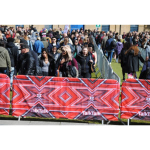 Crowd Barrier Covers [X Factor]