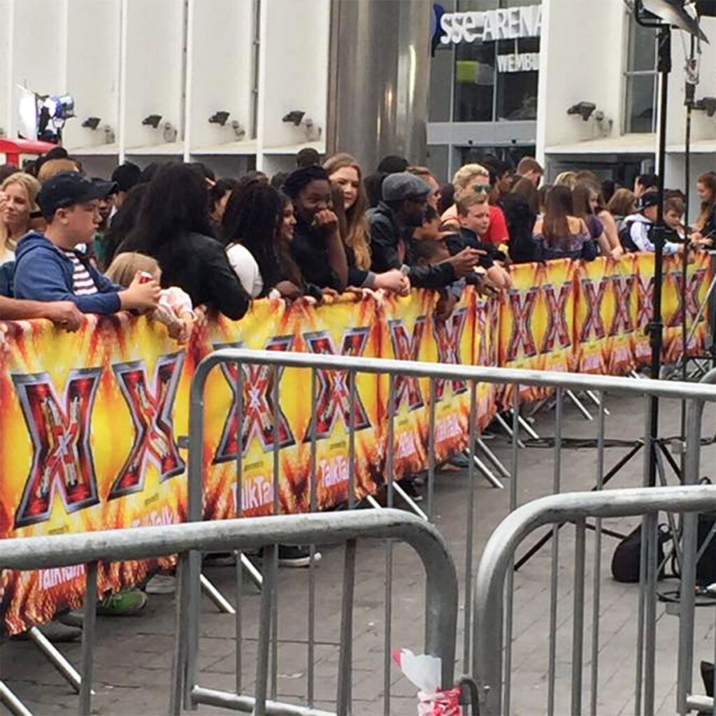 Crowd Barrier Covers [X Factor]