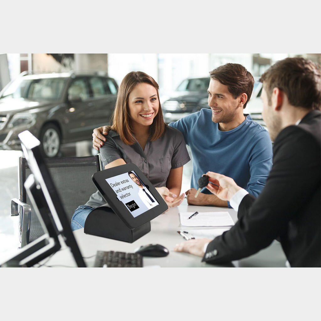 Moonbase iPad Stand (Car Dealership)