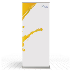 Plus Roller Banner [Front View]