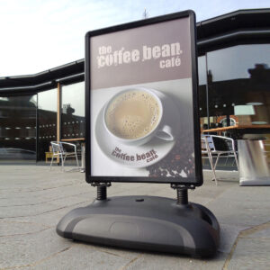 Recoil Pavement Sign [Coffee Bean Cafe]