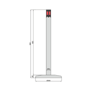 Belt Barrier Diagram