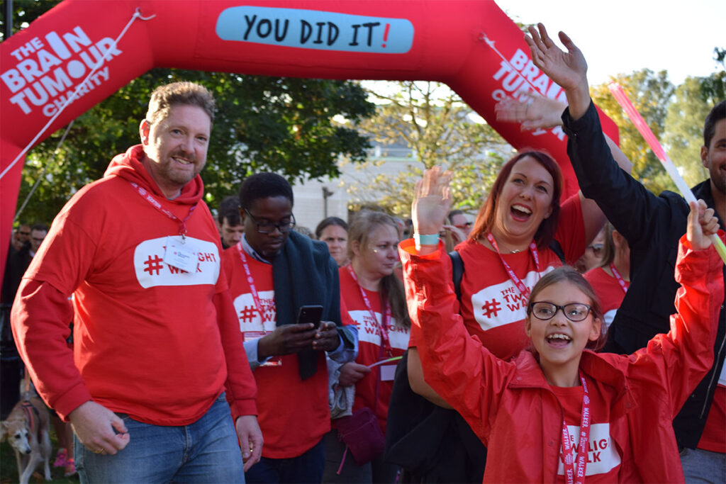 Inflatable Arch [Brain Tumour Charity]