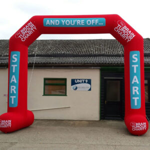 Inflatable Arch [Brain Tumour Charity]