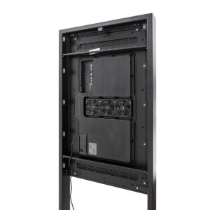Outdoor Digital Totem (Rear / Open)