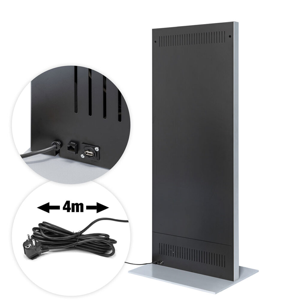 Digital Slim Totem (Connections)