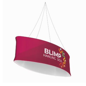 Zipper Hanging Banner (Ellipse)