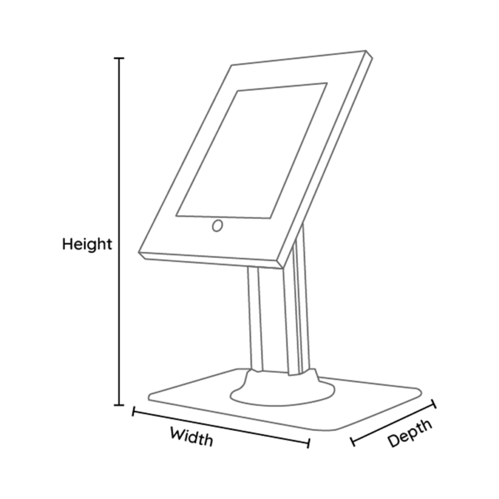 iPad Kiosk Counter Top