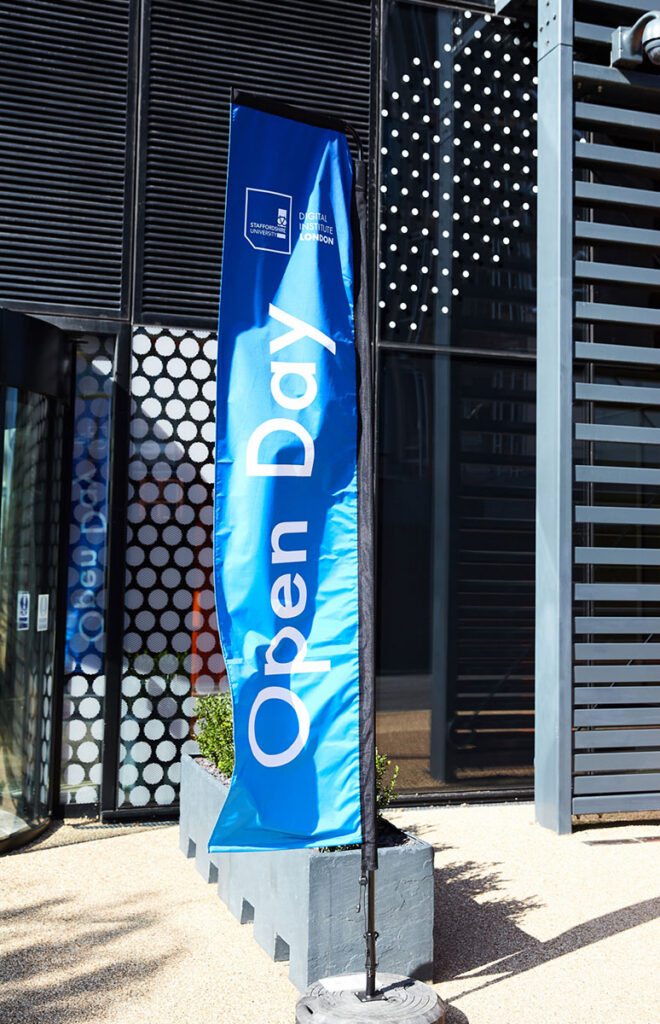 Feather Banner [Staffordshire Uni]